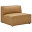 Canapé modulaire en cuir 4 pièces Mingle-881453207