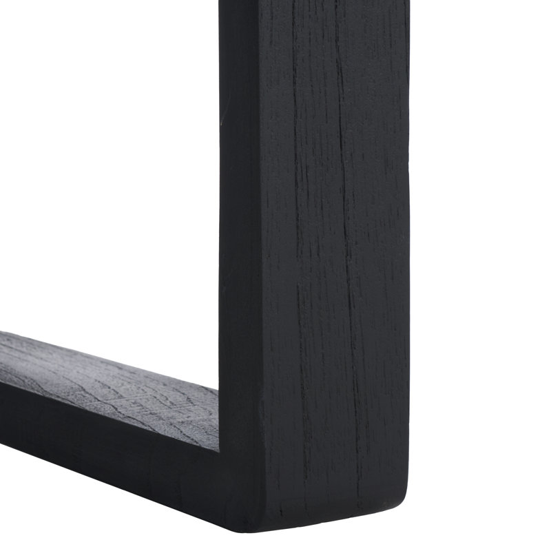 Chaise d'appoint Rahmel Boucle, Noir