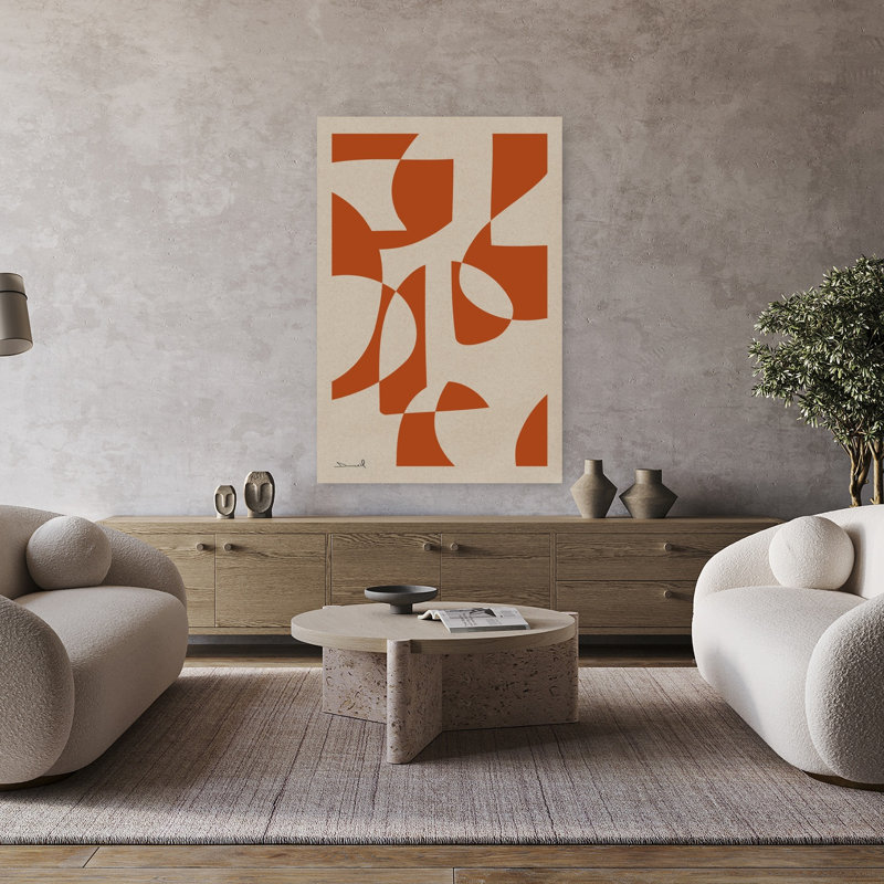 Art contemporain contemporain abstrait, H 48 po x l 32 po