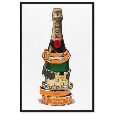 Reproduction d'art sur toile, empilement de bijoux, impression sur toile par Art Remedy