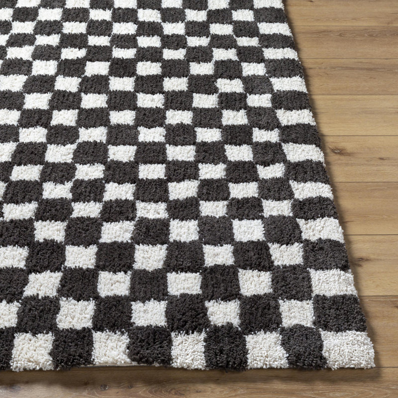 Latoya Hand Tufted  Area Rug, Rectangle 9' x 12'