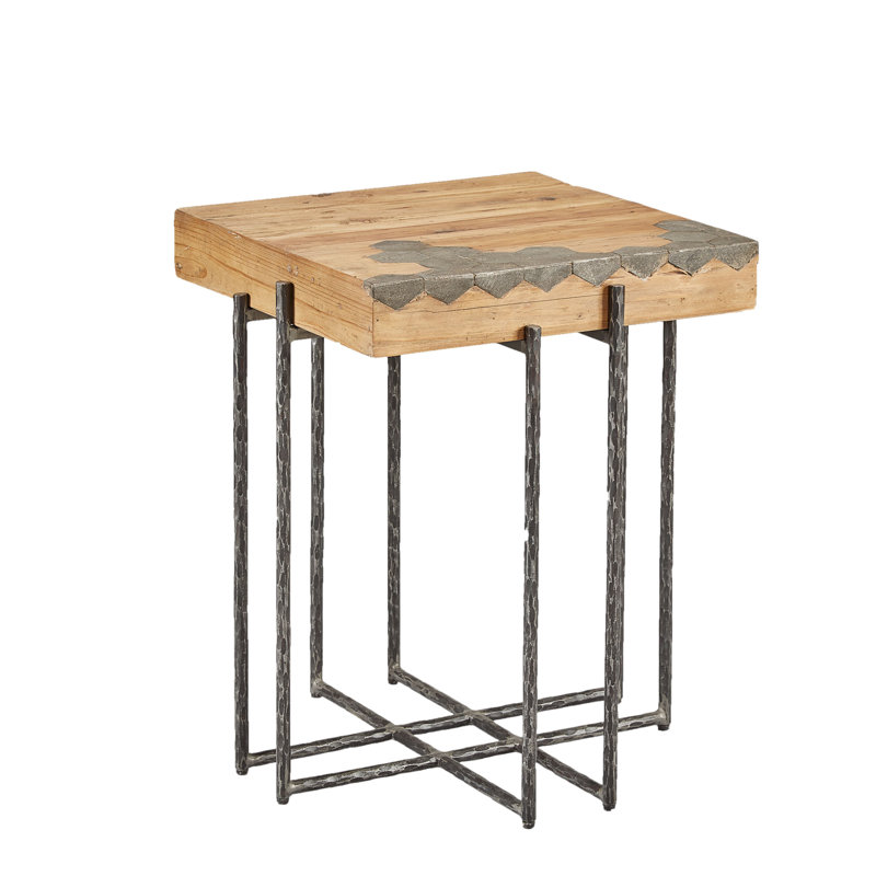 Solid Wood End Table