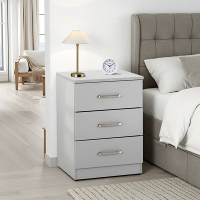 Sumrah 40cm W Manufactured Wood Bedside Table
