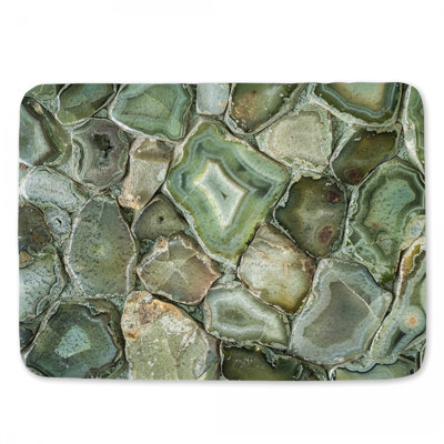 Mckeena Microfiber / Microsuede Non-Slip Bath Mat
