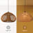 Bhatt 1 - Light Natural Dome Pendant-1549607472
