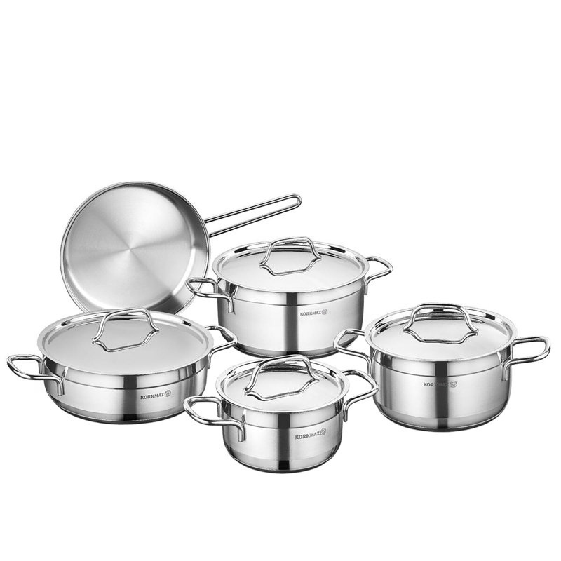 9 - Piece Stainless Steel Cookware Set