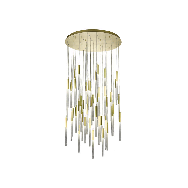 Boa 51 - Light Pendant, Brushed Brass