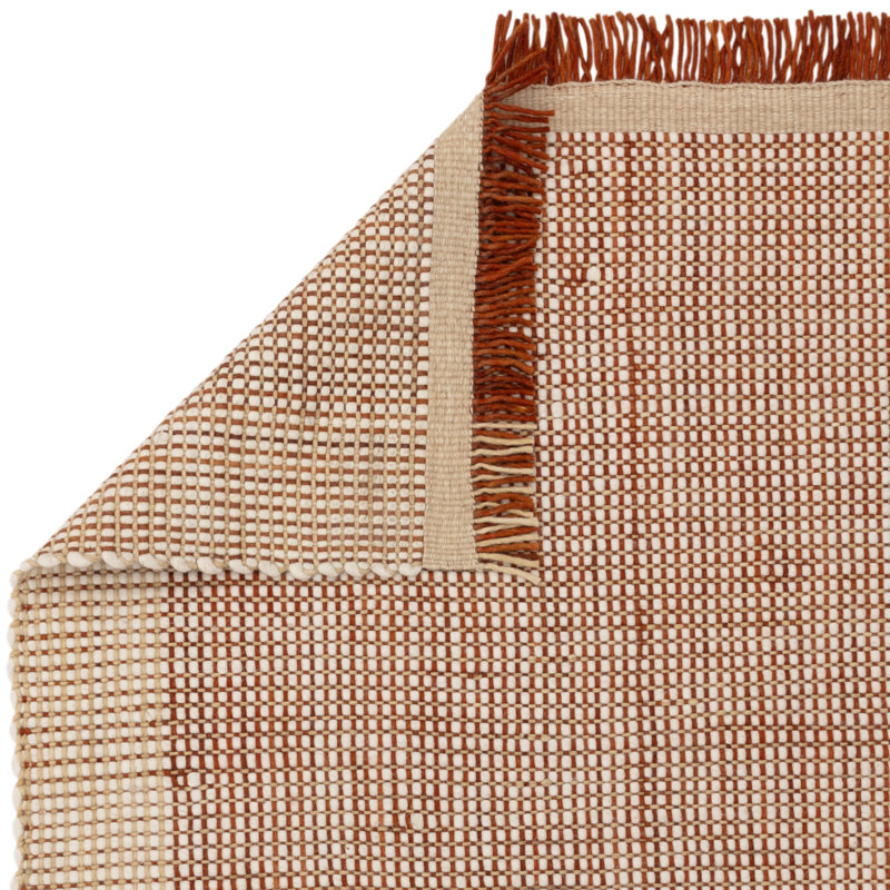Avalei Plain Wool Hand Woven Area Rug, Rectangle 120 x 170 cm