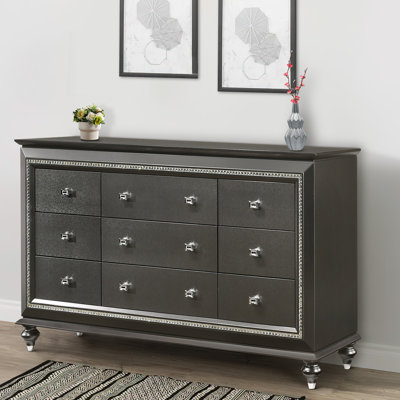 Commode double 9 tiroirs Lundt