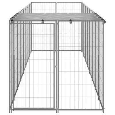 Poole 43.31cm H Metal Yard Kennel With Door