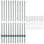 Fence Posts 11 Pcs U-Channel Steel-1412276247-1412276253