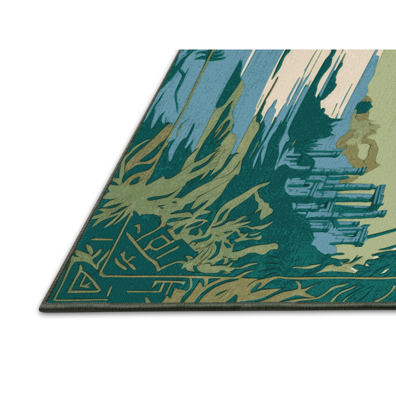 Hero's Legacy Rug, Rectangle 6' x 9'
