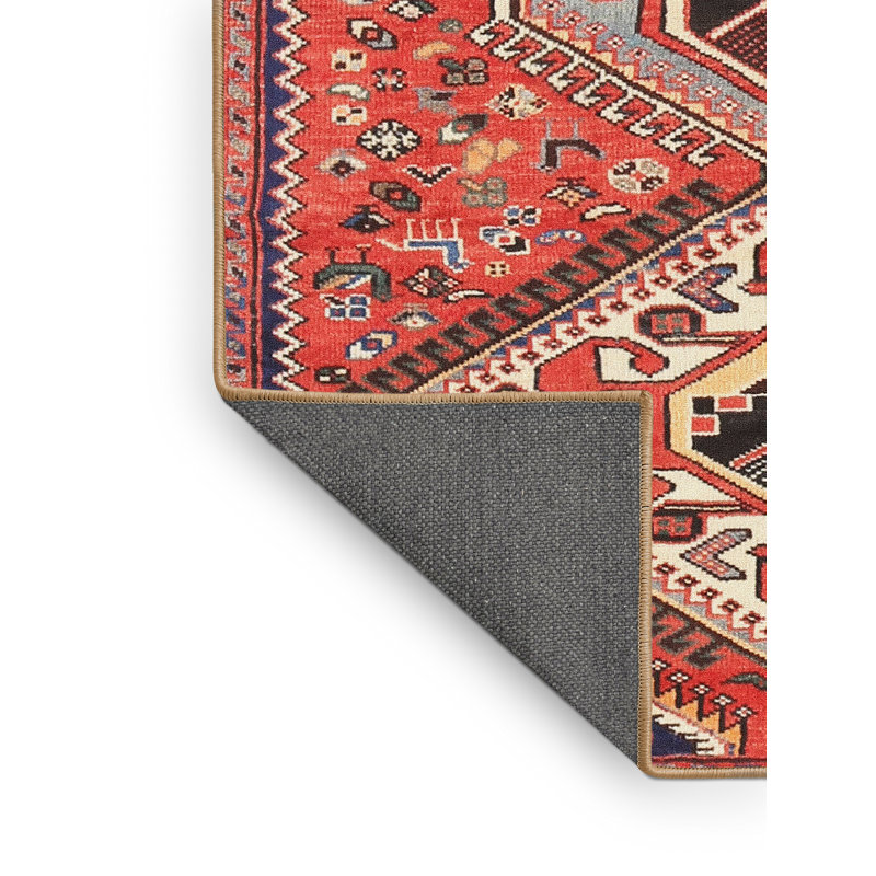 Tapis rouge à motif sud-ouest, Rectangle 5 pi x 7 pi