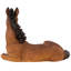 Statue de jardin poney relaxante