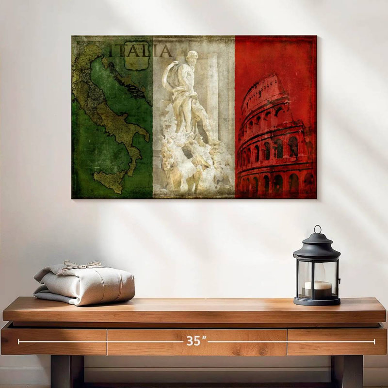 Borges Brava Italia, 16" H x 24" W