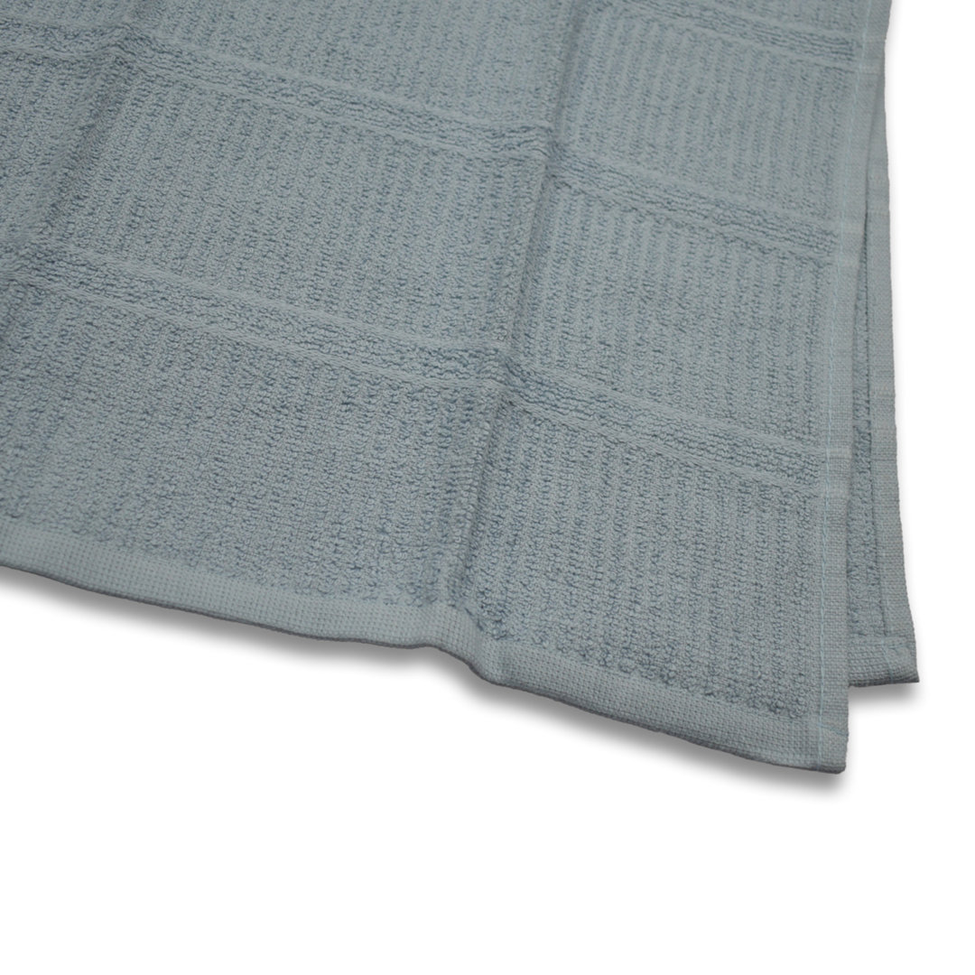 Super Absorbent 3 Pack Cotton Tea Towels Ripple Stripes