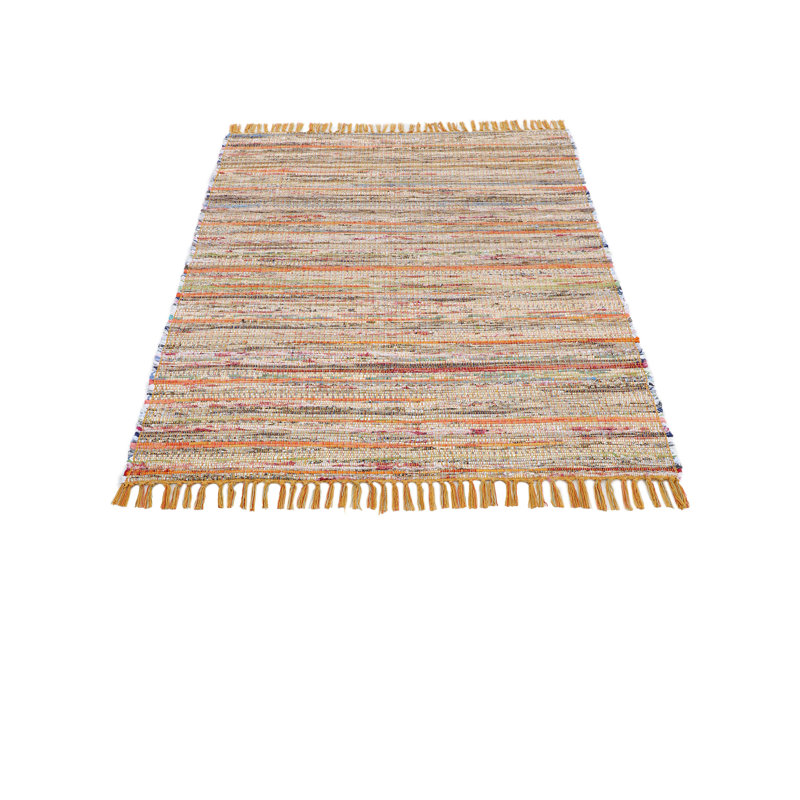 Chindi Hand Woven Kilim Yellow Rug, Rectangle 200 x 290cm