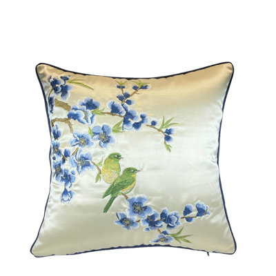 Animal Print Satin Reversible Pillow Cover
