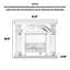 European-style simulated flame decorative electric fireplace-1780795764
