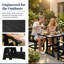 Ensemble de mobilier d'extérieur en PEHD-758823661
