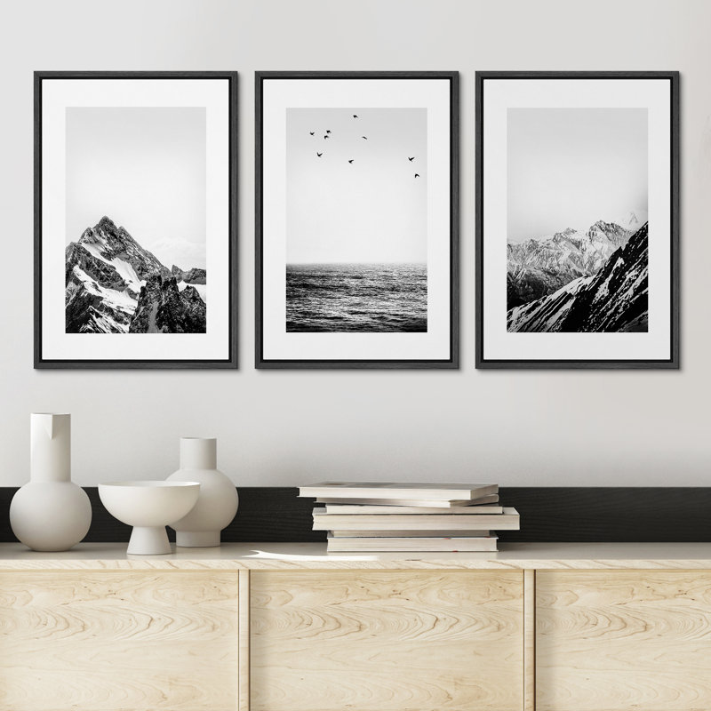 Coastal Black & White Wall Art
