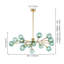 Burness 15 - Light Sputnik Modern Linear Modern Glass Bubble Dining Chandelier-919762286