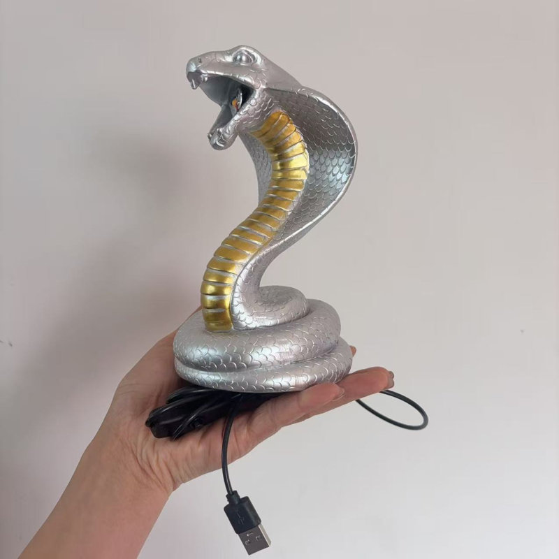 Cobras Night Light USB Ambient Lamp European   Snake Desk Decoration  Ornament Bedroom Living Room  Light