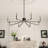 Maroneia 8 - Light 38"W Dimmable Classic/Traditonal Candle Style Chandelier for Kitchen Island.-1125944709