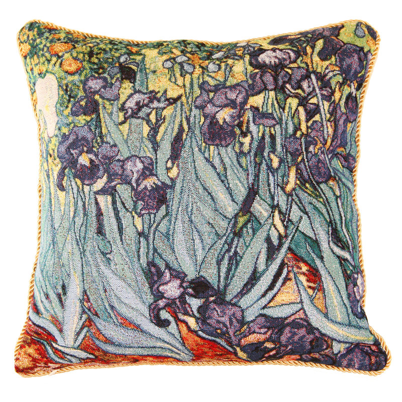Keeble Floral Square Throw Pillow Cover