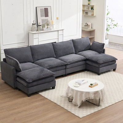 Canapé modulaire surdimensionné