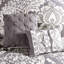 Édredon, grand lit 7 pièces, coton gris, revers uni, jupe de lit incluse, grand, imprimé coton, motif complexe, coussin décoratif-121162205-121162208