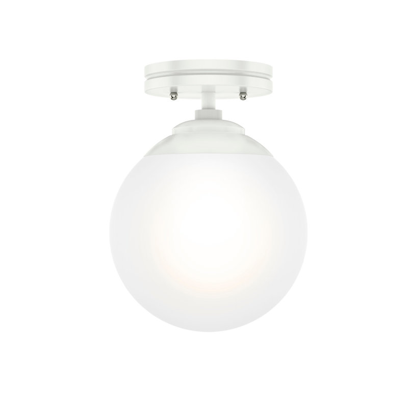 Hepburn 1 - Light 7.9" LED Flush Mount, White