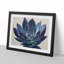 Watercolour Succulent Plant Vol.3 - Framed Print-1922336865-1922336871