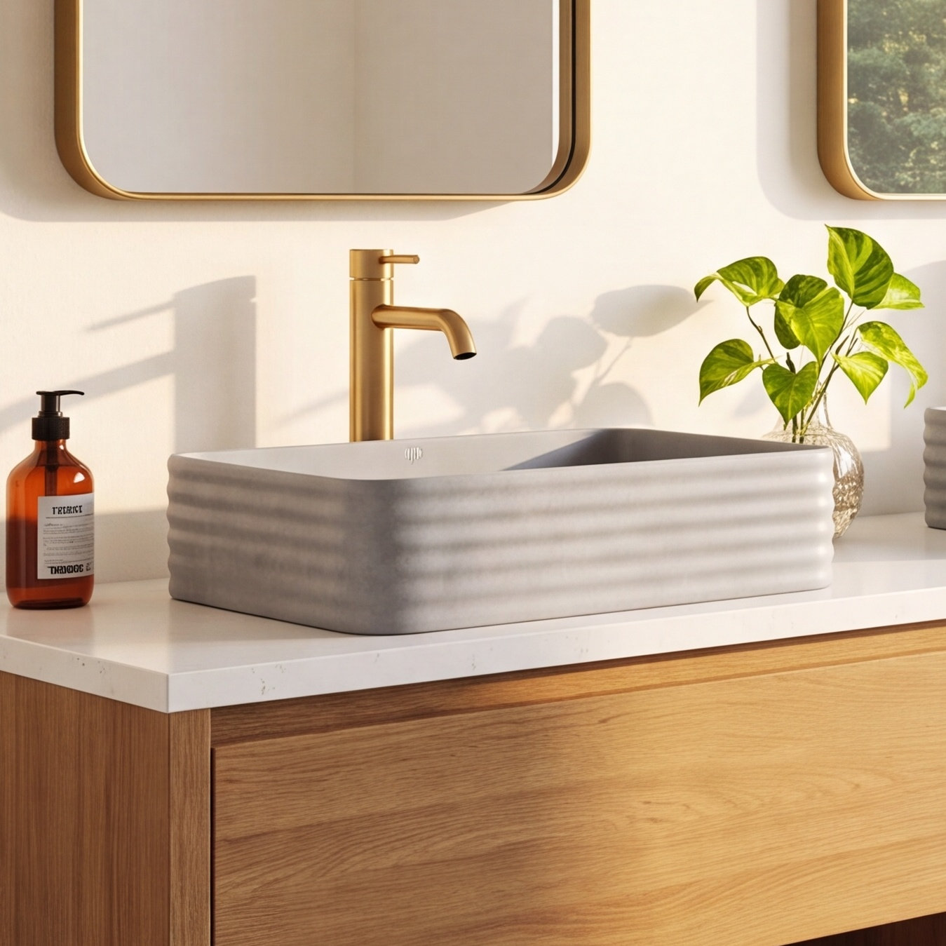 Cadman Rectangular Vessel Bathroom Sink