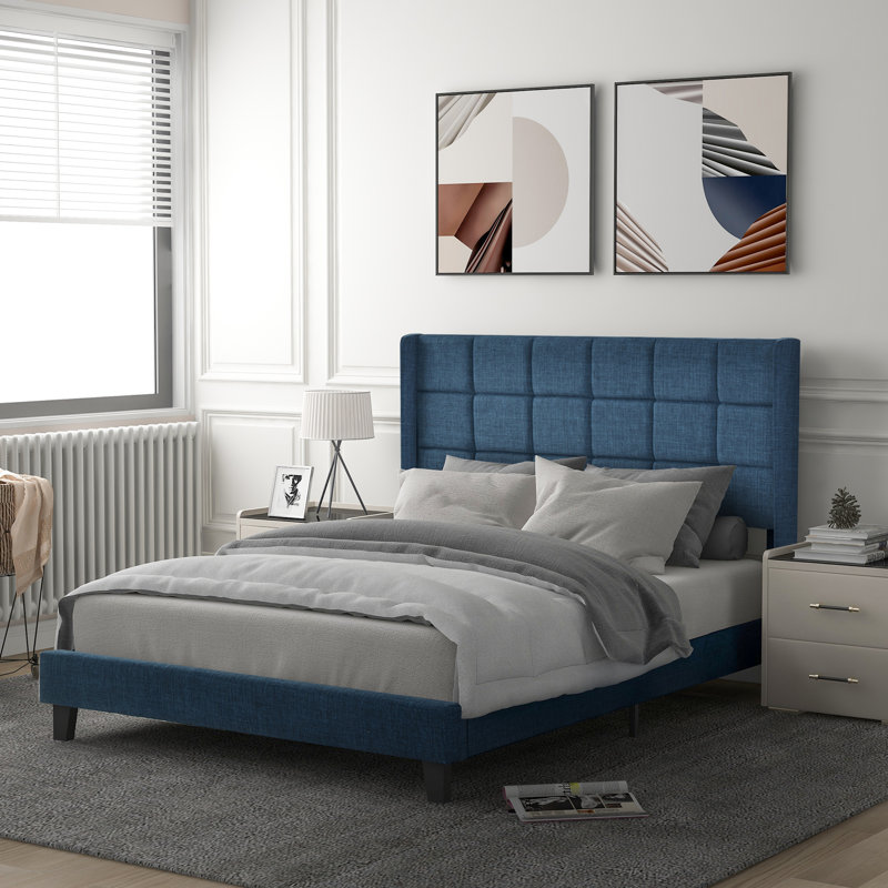 Upholstered EU Double - 140 X 200 Cm Bed