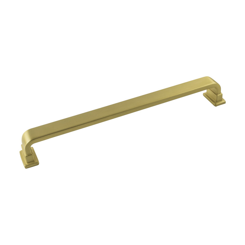 8 13/16" Center to Center Bar/Handle pull, Brushed Golden Brass