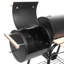Barbecue au charbon avec fumoir Rebuyhome
