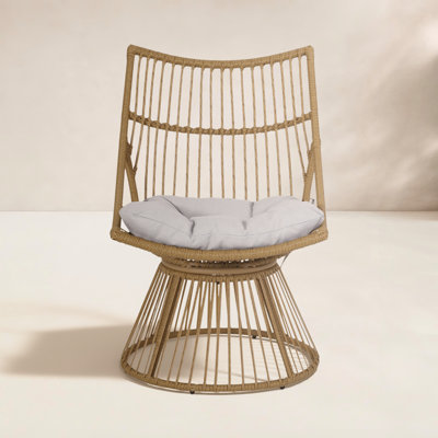 Wicker Outdoor Lounge Chair