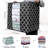 Storage Bags Large Blanket Clothes Organization And Storage Containers For Comforters,Bedding, Foldable Organizer With Reinforced Handle, Clear Window, Sturdy Zippers-1317063345