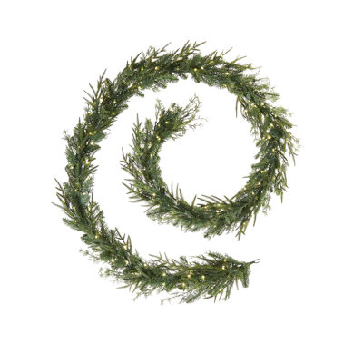 17cm Lighted Faux Garland with Lights