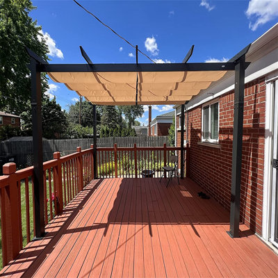 Aluminum Pergola with Canopy