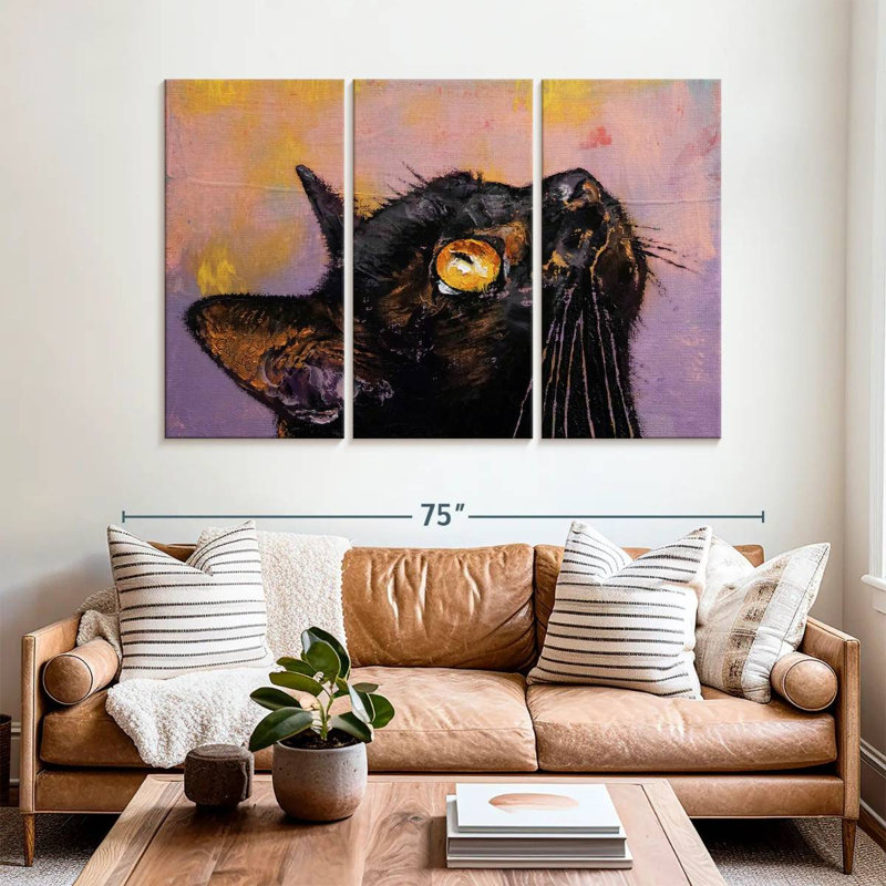 Fixed Gaze, 42" H x 65" W