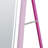 Barbie RGB Full Length Makeup Mirror with Integrated Strip RGB LED Light, Soft-Touch Sensor Switch