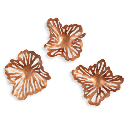 Flower 3 Piece Wall Décor Set