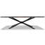Walnut Metal Base Dining Table-1014662805
