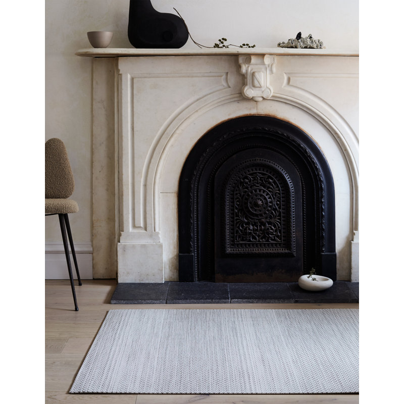 Quill Vinyl Indoor / Outdoor Area Rug, Rectangle 59 x 92cm