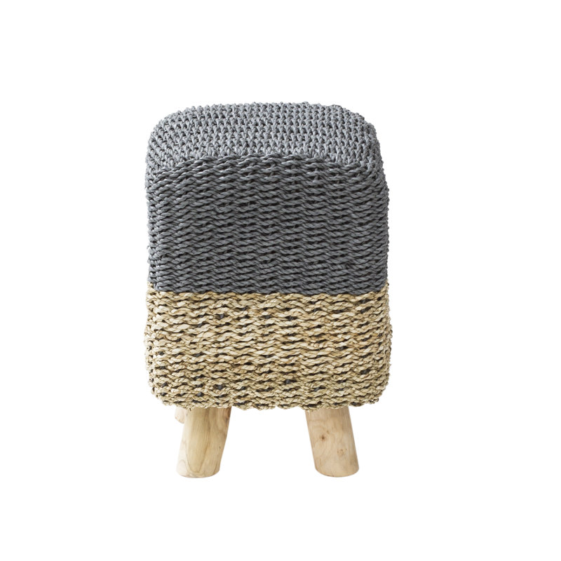 Skylar Solid Wood Accent Stool