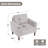 37 " Chenille Accent Chair-2100463114