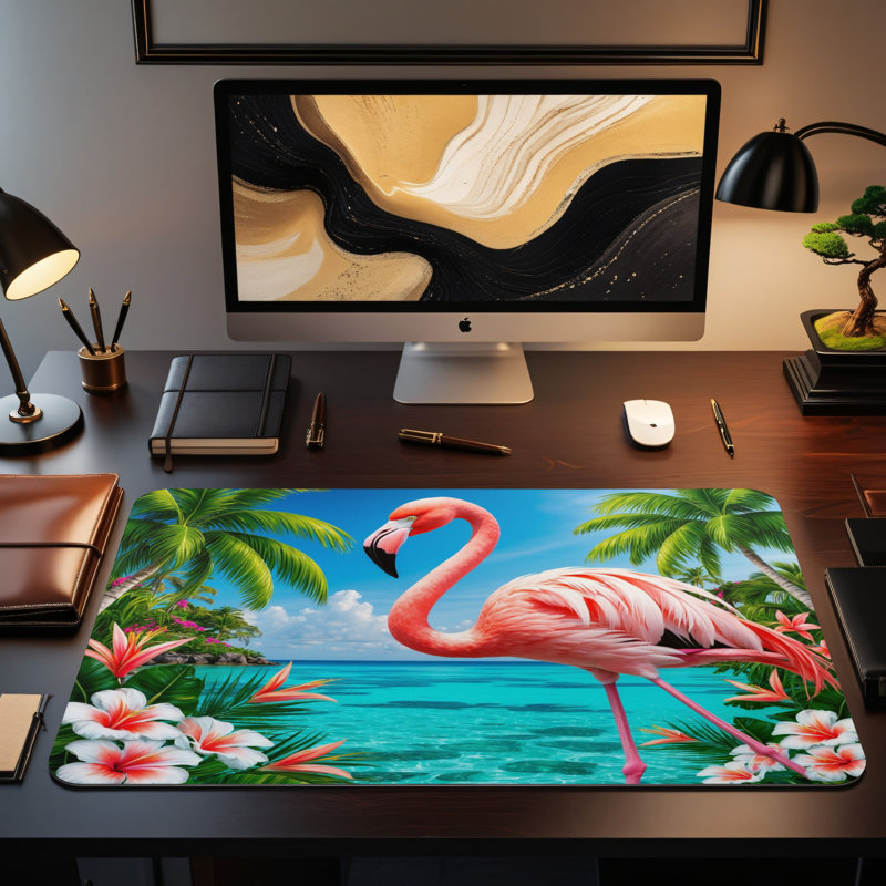 Polyester Desk Pad, 23.6x13.8