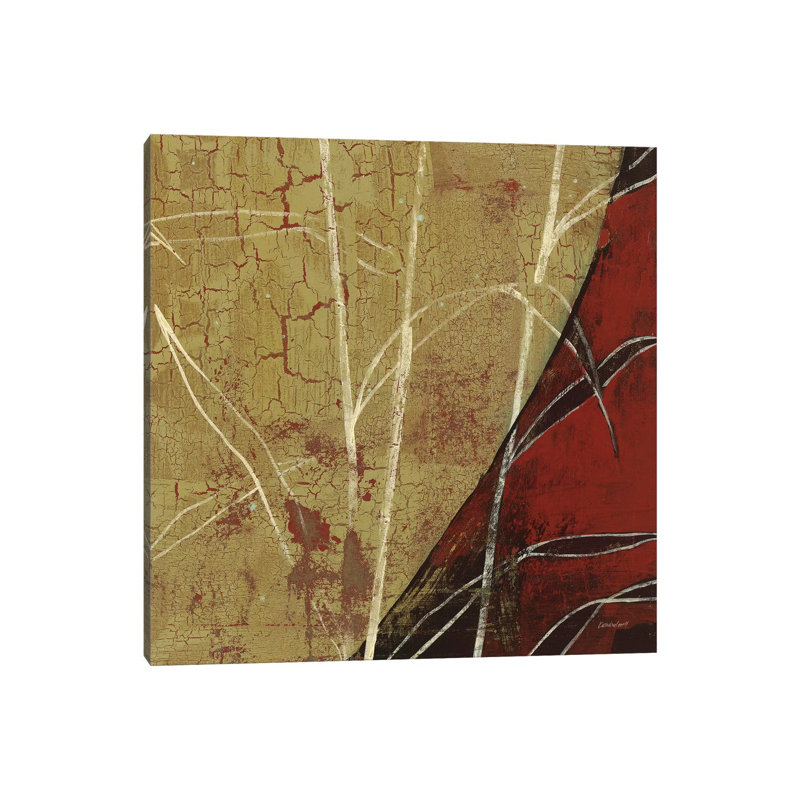 Sun Stems Tile by Kathrine Lovell - Wrapped Canvas Gallery-Wrapped Canvas Giclée, 45.72 cm H x 45.72 cm W